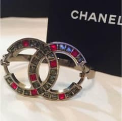 正規品 シャネル バングル ブレスレット CHANEL でか ココマーク スワロのサムネイル