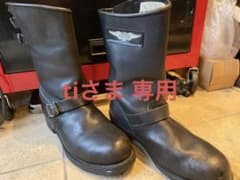 デッドストック　ハーレーダビットソン　エンジニアブーツ　革のサムネイル