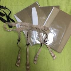 ベージュと黒  ガーターベルトストッキング付き  大きいサイズのサムネイル
