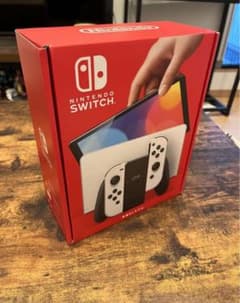 新品　未開封　未使用　Switch スイッチ　有機ELモデル　白　ホワイトのサムネイル