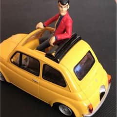 非売品 バンプレスト ルパン三世＆フィアット500のサムネイル