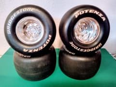 SHIBATA R31HOUSE スリックタイヤ＆ホイール 4本セット - メルカリ