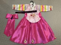 韓国子供用チマチョゴリ 2号サイズのサムネイル