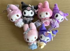 サンリオマイメロディ クロミ ウェディングパーティーペアマスコット 3
