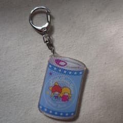 ​【未使用】サンリオ キキ＆ララ 缶型アクリルキーホルダー ヴィンテージレトロのサムネイル