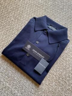 新品未使用 JOHN SMEDLEY ADRIAN ジョンスメドレー  ネイビーのサムネイル