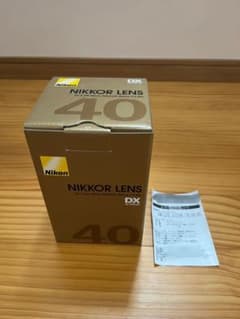 【未使用品】AF-S DX Micro NIKKOR 40mm f/2.8Gのサムネイル