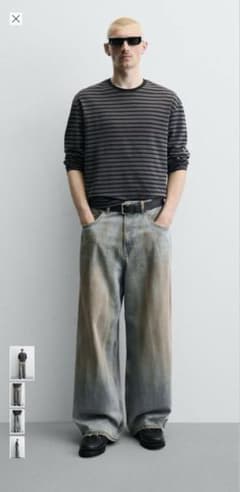 『完売品』 ZARA アクネ バギーフィットデニム　JP30 完売品』 ZARA アクネ バギーフィットデニム JP30 - メルカリ
