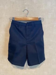 受験用　ネイビーショートパンツ 120cmのサムネイル