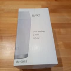 新品未使用　デスクタンブラー　ホワイトのサムネイル