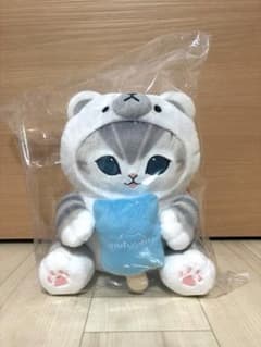 一番くじ　mofusand A賞　シロクマにゃんのアイスぬいぐるみのサムネイル