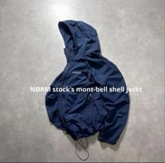 美品 00s mont-bell shell jackt y2k ダークネイビー - メルカリ
