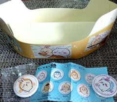 치이카와 쿠라 스시 캔 배지 2종 세트