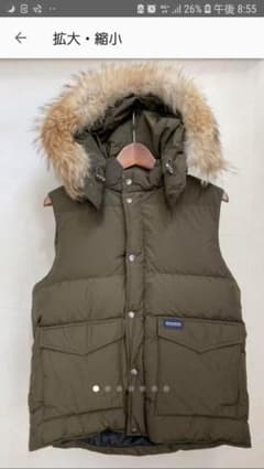 あこサマンサ様専用WOOLRICHアリューシャンベストフード取外しのサムネイル