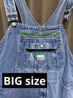 貴重 90s ビンテージ USA製 LIBERTY BIGサイズ オーバーオールのサムネイル