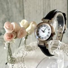 希少】SEIKO エクセリーヌ 腕時計 1B25-0AM0 電波ソーラーダイヤ
