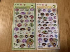 お茶犬 BONBON DROP シール 2種セットのサムネイル