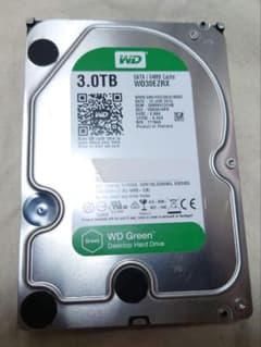 【ジャンク】WD製HDD 容量3TB 不良セクタ有り(WD30EZRZ)のサムネイル