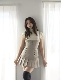 ANDMARY Judy pleats salopette set upのサムネイル