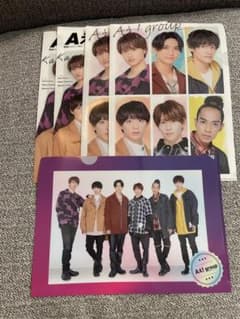 Aぇ! group クリアファイル 3種５枚セットのサムネイル