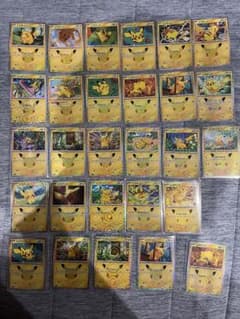 ポケモンカード ピカチュウ 29枚セット 30th被りありです！のサムネイル