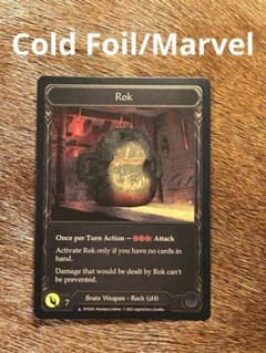 その他 Flesh and Blood Rok CF Marvel FaB Flesh and Blood Rok CF Marvel FaB - メルカリ