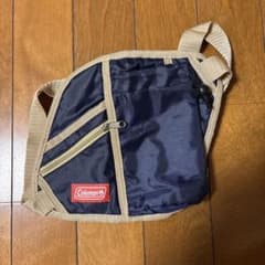 Coleman アウトドアポーチ ネイビー/ベージュのサムネイル