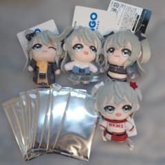 猫麦とろろ GiGO限定 ぬいぐるみマスコット 全4種コンプセット