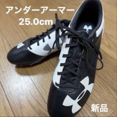【希少】新品　アンダーアーマー サッカースパイク 28cm 取り替え式　SG UNDER ARMOUR サッカースパイク 25.0cm 新品 - メルカリ