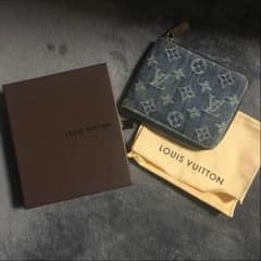 ルイヴィトン デニム 折り財布 美品 モノグラムのサムネイル