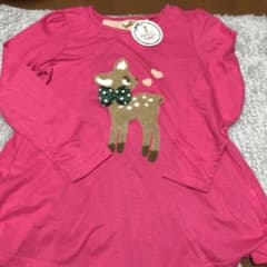 【新品】女児長袖チュニック丈　150㎝のサムネイル