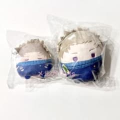 Jujutsu Kaisen 5th Anniversary Plushie Lottery 4: Inumaki Toge Set, Prize D: Fuwa Kororin, Prize E: Tenorinzu