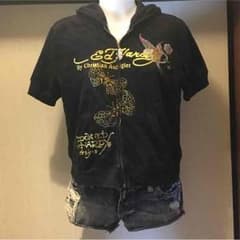 DON・ED・HARDY デザイン半袖パーカーのサムネイル