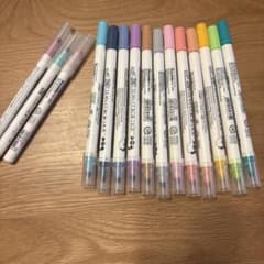 呉竹 ZIG クリーンカラードット 12本セットプラス3本のまとめ売りのサムネイル
