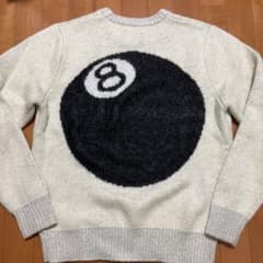 STUSSY 8BALL MOHAIR SWEATER 8ボール ニットのサムネイル