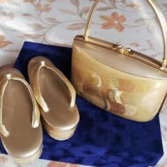 結婚式用、成人式用ぞうり、バッグセットのサムネイル