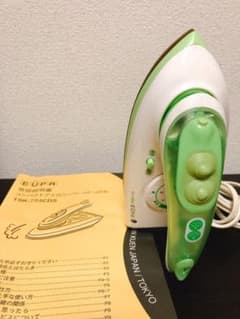 一人暮らしに☆美品　EUPA  ユーパ　コンパクトアイロン　スチームアイロンのサムネイル