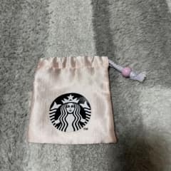 Starbucks 巾着 ポーチ ピンクのサムネイル