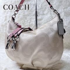 COACH 2WAY Hobo Shoulder Bag Pink y2k
