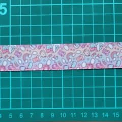 ゆめかわ系　グログランリボン　くまと虹のサムネイル