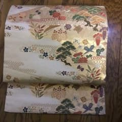 正絹  袋帯のサムネイル