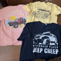 ジープラングラー　Tシャツ　3枚セット　バラ売り可