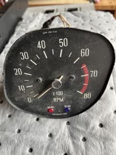 箱スカ純正タコメーターAssy L型エンジン用のサムネイル