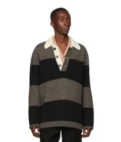 OUR LEGACY BIG PIQUET RUGBY STRIPEのサムネイル