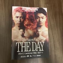 非売品】THE DAY 井上尚弥vs中谷潤人 東京ドーム 配布パンフレット
