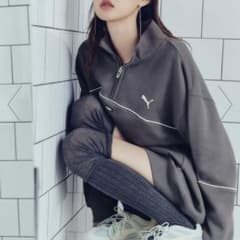 【SNIDEL×PUMA】スエットワンピース DGRY