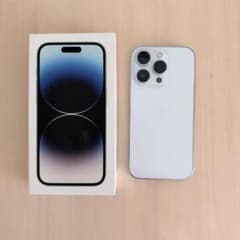 美品】iPhone 14 Pro 128GB シルバー SIMフリー - メルカリ