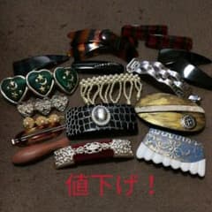 バレッタ　髪どめ　髪飾りのサムネイル