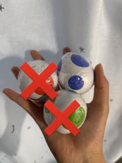 ヨッシー　めじるしアクセサリー　青のサムネイル