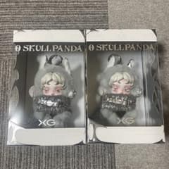 新品】ポップマート スカルパンダ × XG ぬいぐるみペンダント2点セット